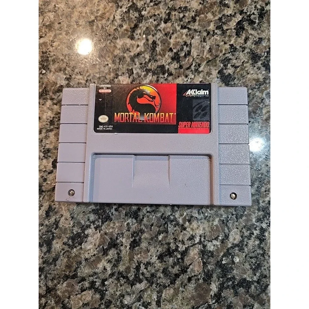 Mortal Kombat (Super Nintendo Entertainment System, 1993) tested